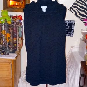 Liz & Me black tank top